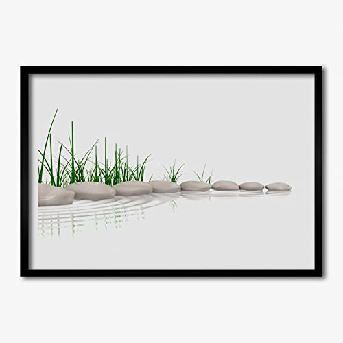 Photo affiche avec cadre 70x50 Tulup pour tableau de décoration murale design végétal