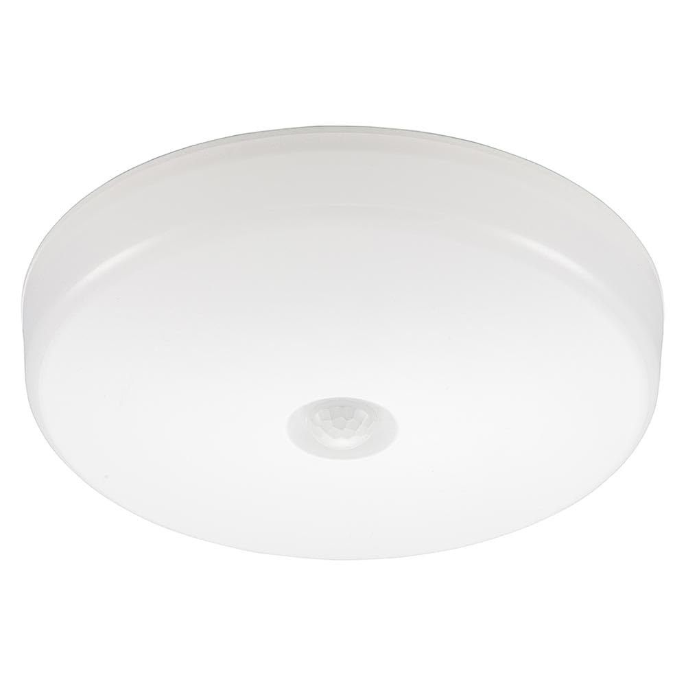 オーム電機 シーリングライト LED 小型 人感センサー 100形 1650ルーメン 昼光色 ミニシーリング 玄関 トイレ 洗面所 LE-Y13RB-WD 06-5065 OHM