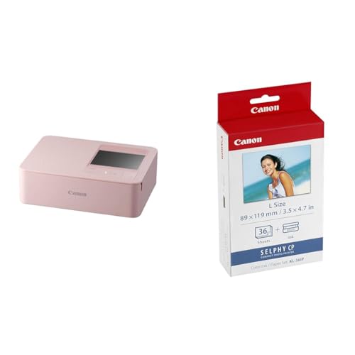 yZbgzLm RpNgtHgv^[ SELPHY CP1500 sN  + Canon KL-36IP J[CN/y[p[Zbg (LTCY36)