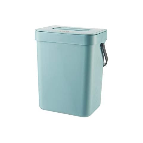 Weigudoc Wandmontierter Mülleimer, 3L Küche Wandmontierter Mülleimer Cover