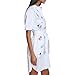 Karl Lagerfeld Paris Women's Stylish Fashionable Dress, White/Blithe Bl Multi