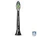 Philips Sonicare Original W2 Optimal White Standard Sonic Toothbrush Heads- 2 Pack in Black (Model HX6062/13)