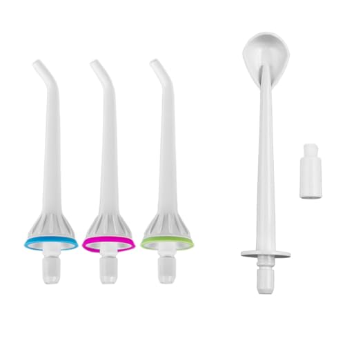 ProMedix PR-770 Elektrische Munddusche Reisemunddusche | Wasser-Flosser Oral Irrigator Zahnreinigung Zahnpflege 4 Düsen Drahtlos (Schwarz) – Bild 4