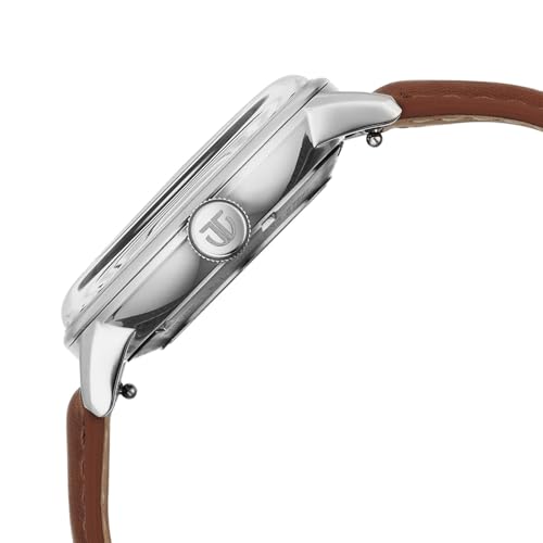 Image of Titan Orbital Open Heart Automatic Analog with Green Dial Brown Leather Strap Watch for Men - 90226SL01
