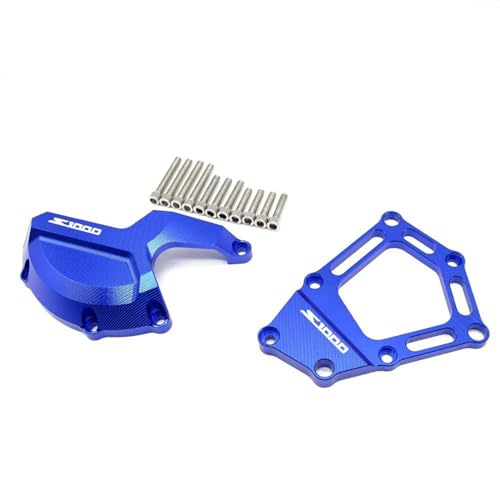 YIJIEBAO Fit for BMW S1000RR HP4 K42 K46 Motorrad Motor Saver Stator Schutz Fall Schutz Abdeckung Fit for BMW S 1000 RR HP4 K42 K46 2009-2016 Motorrad-Motorschutz(Blue)