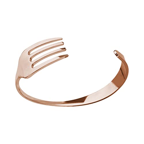 Pulseras de abalorios para mujer, pulsera creativa de acero inoxidable con...