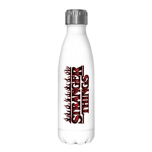 Botella Stranger Things de acero inoxidable 500 ml antigoteo para evitar fugas en mochilas 2
