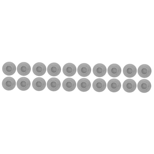 Uonlytech 5sets Washing Machine Pad Set Non-slip Shock Absorbing Mats for Furniture Leveling 4pcs*5
