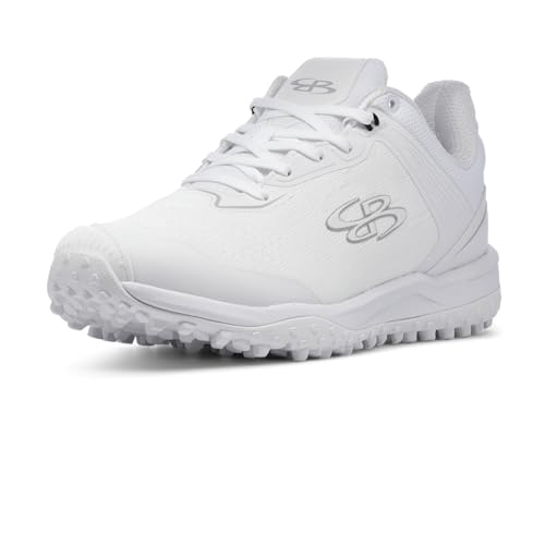 Boombah Viper Pureknit Women's Turf - Status Pitching Toe White/White - Size 11