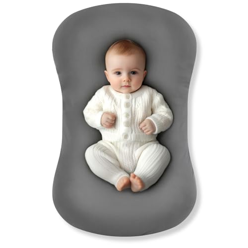 Image of NURTURE KNOTS Lounger for Baby, Bionic Design Baby Nest, Infant Lounger for Newborn 0-24 Months