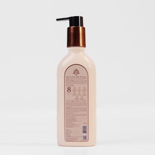 Baby Forest Nikhrae Kesh Baby Shampoo Infused With Paraben- Free | Contains 8 Ayurvedic Natural Essential Oils, Herbs, Flowers, Seeds oil & Medicinal plants | 200ml