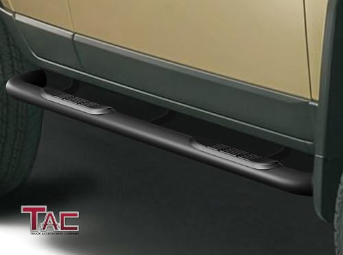 Estribos negros TAC para Ford Explorer 2002-2005 3" 2 piezas miniatura 2