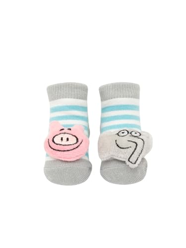 Out of Print Mo Willems Baby Rattle Socks 2-Pack - 0-12 months2
