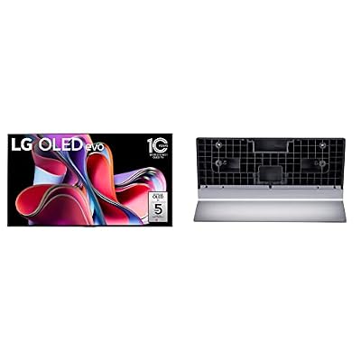 LG G3 Series 65-Inch Class OLED evo 4K Processor Smart Flat Screen TV, 2023 SR-G3WU65 - Includes Stand and Back Cover