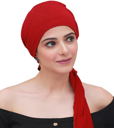 Image of The Headscarves Women Bamboo Pre Tie Scarf (HS107 Multicolor)