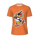 Oicvrct Toledo Mud Hens Men's Short-Sleeved Round Neck Mesh T-Shirt Black