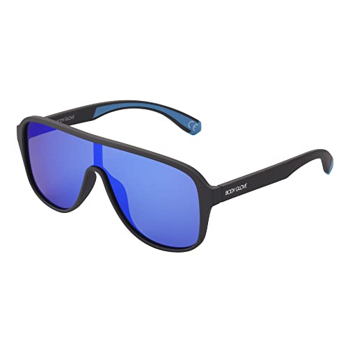 Body Glove Men's Bobby Polarized Shield Sunglasses, Grey, 130 mm