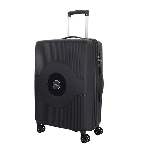 Image of Kamiliant Polypropylene KAM Double 8 Spinner Wheels Hard Shell Suitcase Might DW SP79CM Black,Large