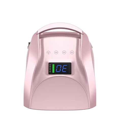 LKHKLO 96W Red Light Nail Lamp Nail Dryer Lamp Rechargeable