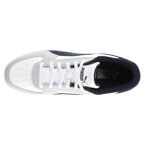 PUMA Mens Caven 2.0 Fractured Lace Up Sneakers Shoes Casual - White2
