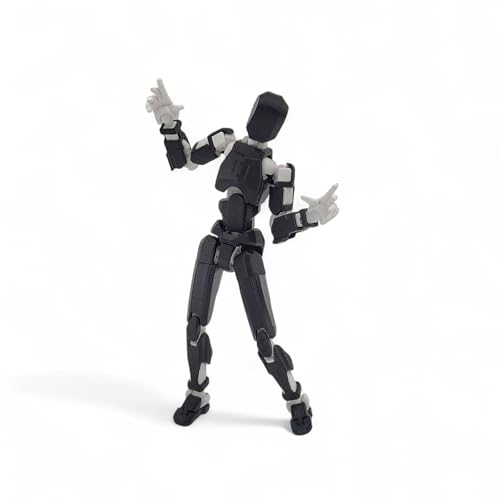 Image of Dummy 13 Action Figure Robot | Fully Articulated Robot Toy | 3D Printed ((Assembled) Orange Armour)