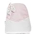 Mochila bolso carrito bebe Polipiel - Color rosa-blanco