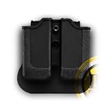 Glock 21 Double Magazine Pouch Black and a genuine IGWS's firing range earplugs kit.