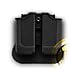 Glock 21 Double Magazine Pouch Black and a genuine IGWS's firing range earplugs kit.