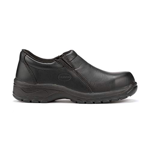 Honeywell Oliver by Honeywell 49430-BLK-085 49 Series Leather Slip-On Shoes3