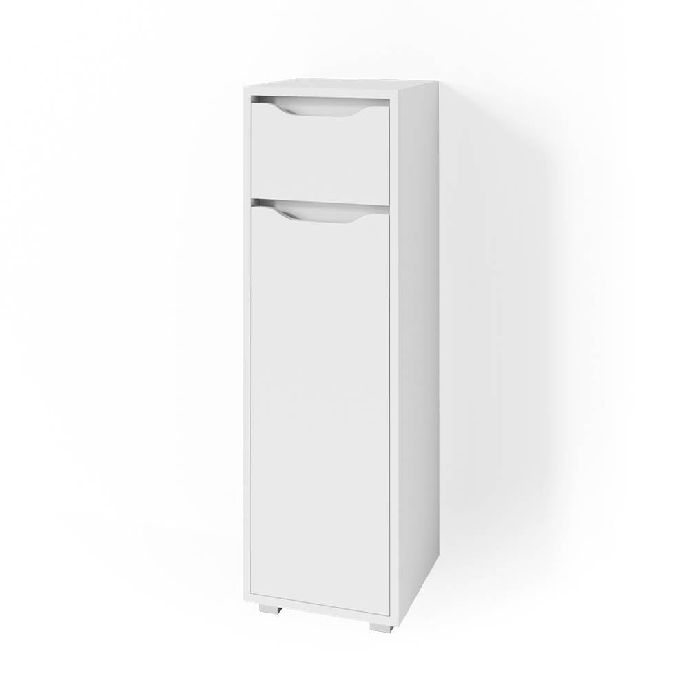 Vicco Mobiletto bagno Ruben, Bianco, 30 x 97.5 cm, per la conservazione in bagno, compatibile con Ruben Collection