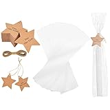 100 tüten kerzen durchsichtig folie für kerzen 100 Kraftpapier Geschenkanhänger mit Schnur Candle Bags für Weihnachten Birthday Party Valentinstag Hochzeit Geschenke