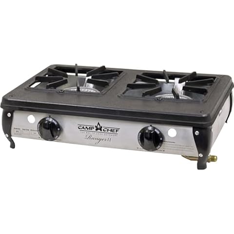 Camp Chef Ranger II Table Top Stove - Portable Gas Stove for Outdoor & Camping Gear Cover