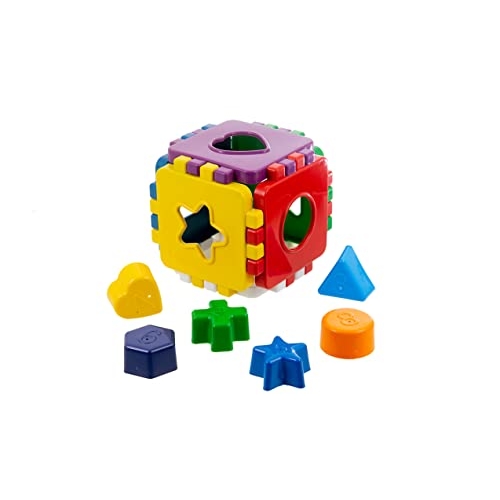 Kendy Cubo Baby Educativo Com Blocos Colorido