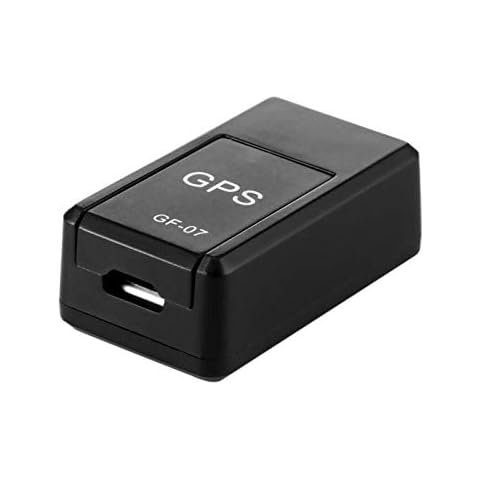 GPS Tracker, Mini GF-07 Magnetic Car Vehicle GSM GPRS GPS Tracker Locator Real Time Tracking, Perfect for Tracking Vehicles, Teens, Spouses, Elderly Persons or Assets Cover