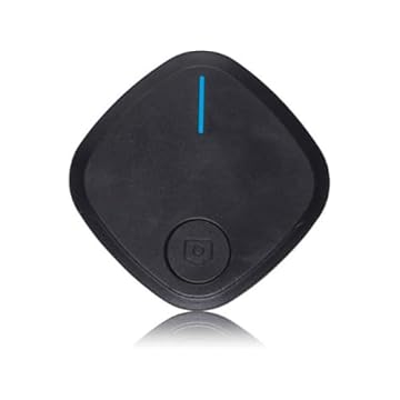 Localizador Bluetooth Rastreador GPS para Iphone (Find My), Dispositivo de Monitoramento Inteligente, Branco (Preto)