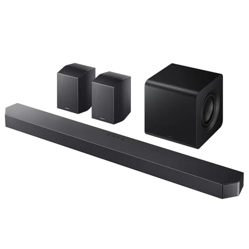 Samsung 3.1ch Soundbar, HW-B650F, with Wireless Subwoofer, Dolby Audio/DTS Virtual:X, Q-Symphony, HDMI ARC for TV Home Theater Surround Sound
