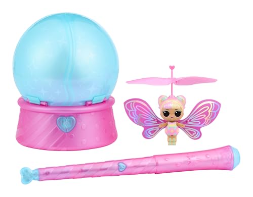 L.O.L. Surprise! Magic Flyers Fairies Tots - Flower Child, inclui 1 boneca e uma varinha, inclui uma embalagem em forma de flor, coleciona 2