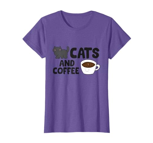 Image of Cats And Coffee T-Shirt