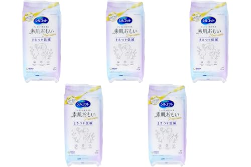 【まとめ買い】 シルコット フェイシャルタオル 素肌おもい プレミアム 45枚入 使い捨て 肌にやさしい 携帯用 顔拭き 時短ケア 顔用使い切り サロン業務用 エステ備品 美容室向け 介護現場 ホテル備品 出張時 旅行用 (45枚入×5パック)