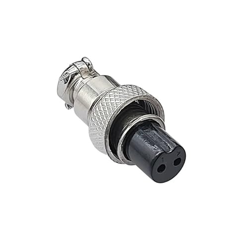 Connecteur GX12 femelle 5 broches en alliage métallique haute densité