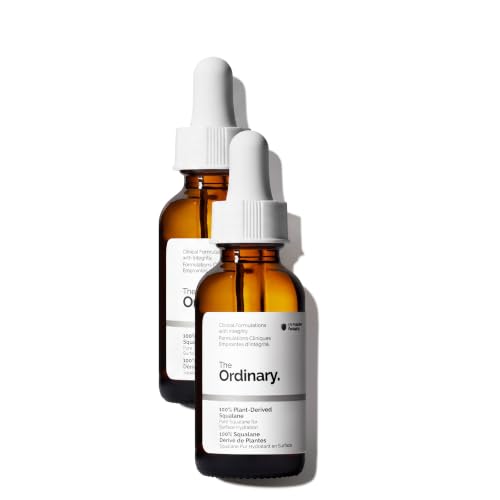 The Ordinary 100% Plant-Derived Squalane,for Skin and Hair,Lightw...