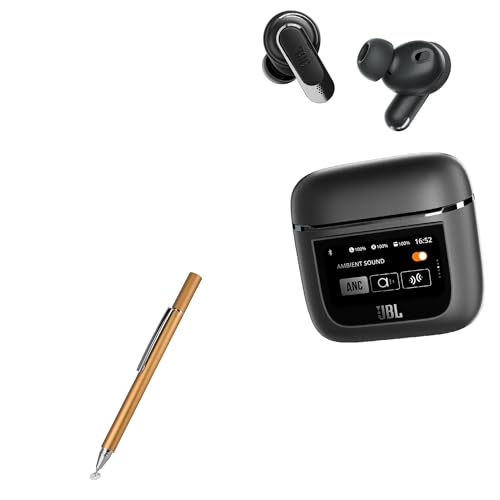 BoxWave Stylus Pen Compatible with JBL Tour Pro 2 - FineTouch Capacitive Stylus, Super Precise Stylus Pen - Champagne Gold