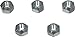 Wagner BD60933 WHEEL NUT, 9/16-18,1-1/16