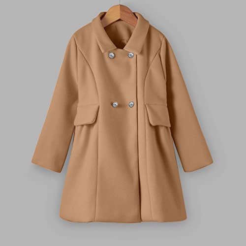 Toddler Girls Jackets Winter Windproof Coat Jacket Warm Outerwear Jacket Kids Girls Raincoat Size 7 to 83