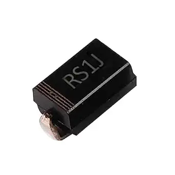 Electronic Spices RS1J 600V,Surface Mount Fast Recovery Rectifiers Pack of 5pcs