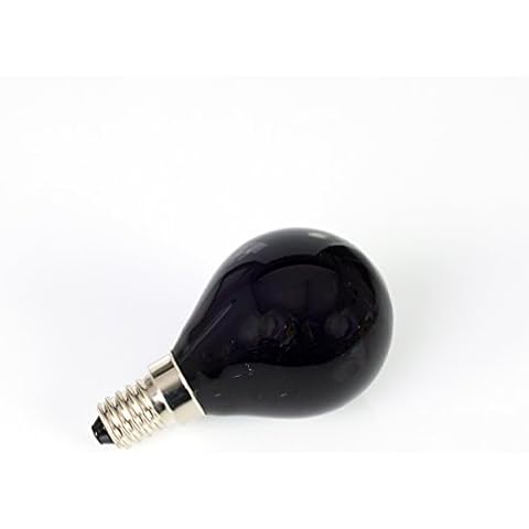 showking Blacklight bulb G45 240V / 40W - UV - light/E-14 socket/UV - active - replacement bulb for ceiling lights Cover