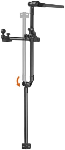 WINDFRD Livescope Transducer Pole Mount for Kayak, Live Sonar Transducer Mount, Compatible with Garmin LVS34, Lowrance, Compatible with RAM Mounts C Size/1.5