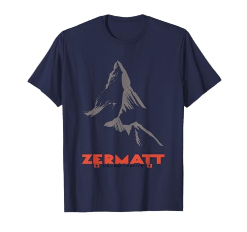 Moutain en Zermatt, Valais, Suiza Camiseta