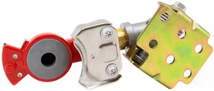 TRAMEC SLOAN 36281UP Powder Coated Aluminum Swing Away Gladhand, 45 Degree, Emergency, Full Face Poly Seal