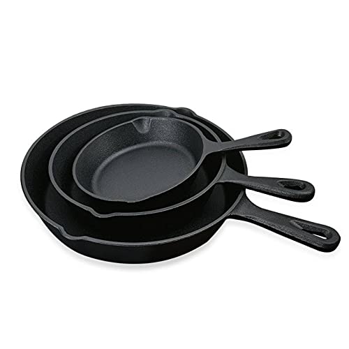 NC Mini Cast Iron Small Flat Bottom Steak Frying